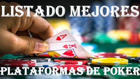 mejores paginas de poker|Las 10 mejores páginas de poker online en español.